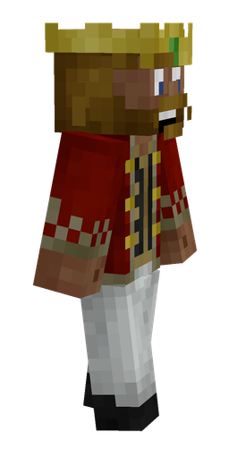 Brown skin: body, right side render