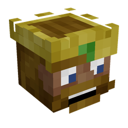 Brown skin: head render
