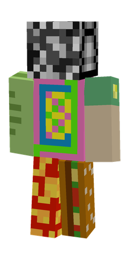 Classic skin: body, back render
