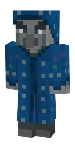 Black skin: body, front render