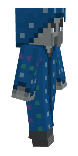 Black skin: body, right side render