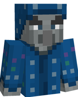 Black skin: bust render
