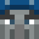 Black skin: face render