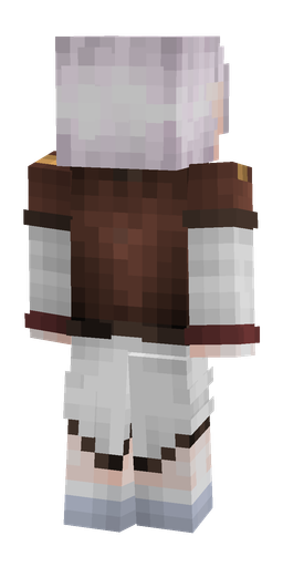 Orange skin: body, back render