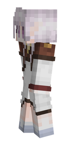 Orange skin: body, left side render