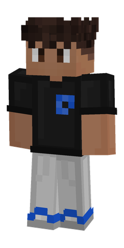 Black skin: body, front render