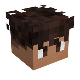 Black skin: head render