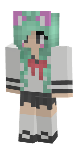 Black skin: body, front render