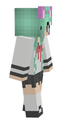 Black skin: body, right side render