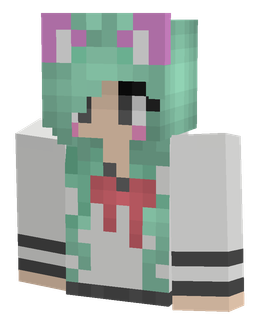 Black skin: bust render