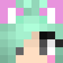 Black skin: face render