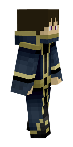 Black skin: body, right side render