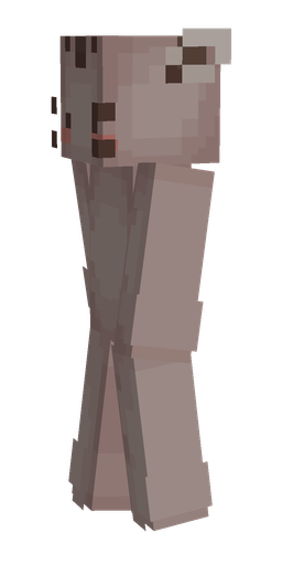 Gray skin: body, left side render