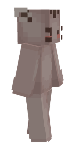 Gray skin: body, right side render