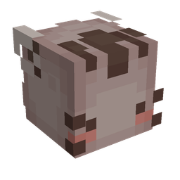 Gray skin: head render