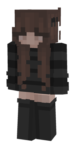 Black skin: body, front render