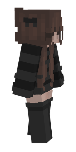 Black skin: body, right side render