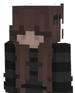Black skin: bust render