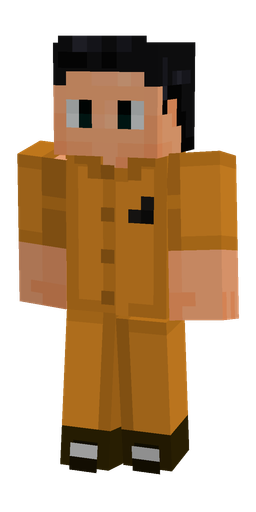 Black skin: body, front render