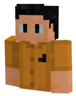 Black skin: bust render
