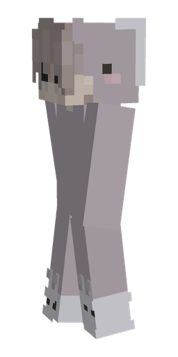 Dark skin: body, left side render