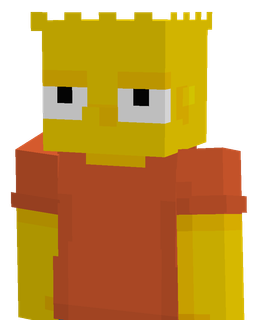 Blue skin: bust render