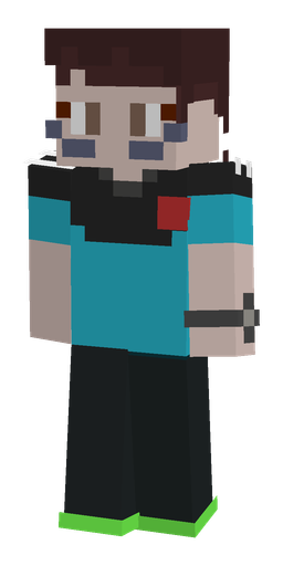 Black skin: body, front render
