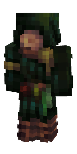 Black skin: body, front render