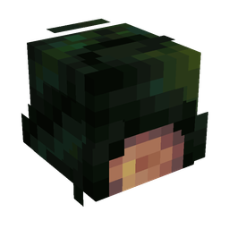 Black skin: head render