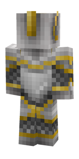 Black skin: body, back render