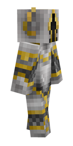 Black skin: body, right side render