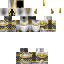 Black skin: raw texture render