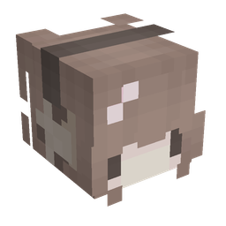 Gray skin: head render