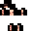 Black skin: raw texture render