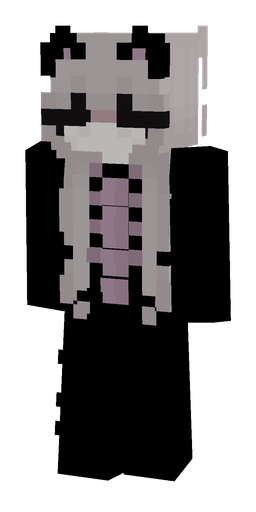 Black skin: body, front render