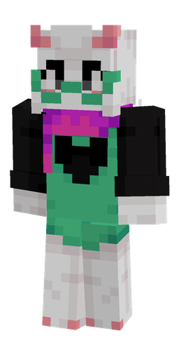 Black skin: body, front render