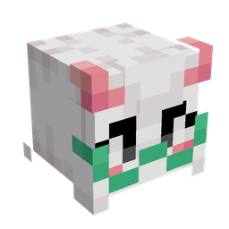 Black skin: head render