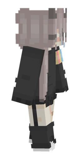 Black skin: body, right side render