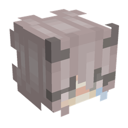 Black skin: head render