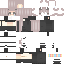 Black skin: raw texture render