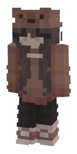 Black skin: body, front render