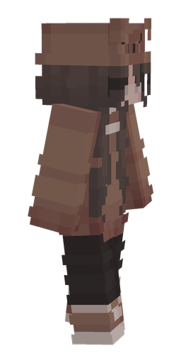 Black skin: body, right side render