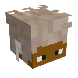 Black skin: head render