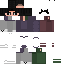 Black skin: raw texture render