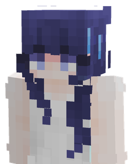 Blue skin: bust render