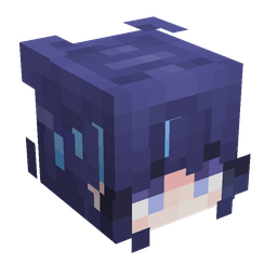 Blue skin: head render