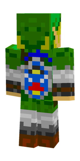 Classic skin: body, back render