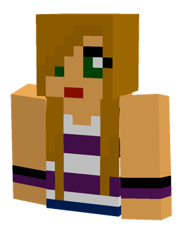 Brown skin: bust render