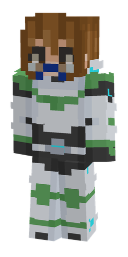 Black skin: body, front render