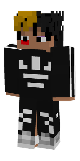 Black skin: body, front render